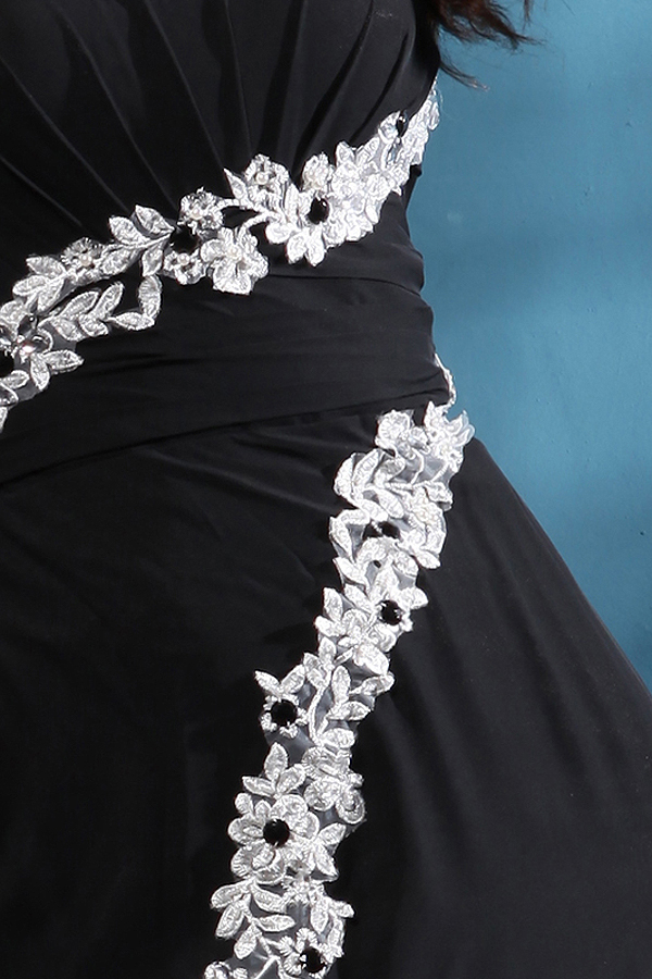 Sexy High Low Strapless Formal Evening Dress - Click Image to Close